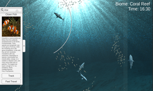 image of the boids simulation