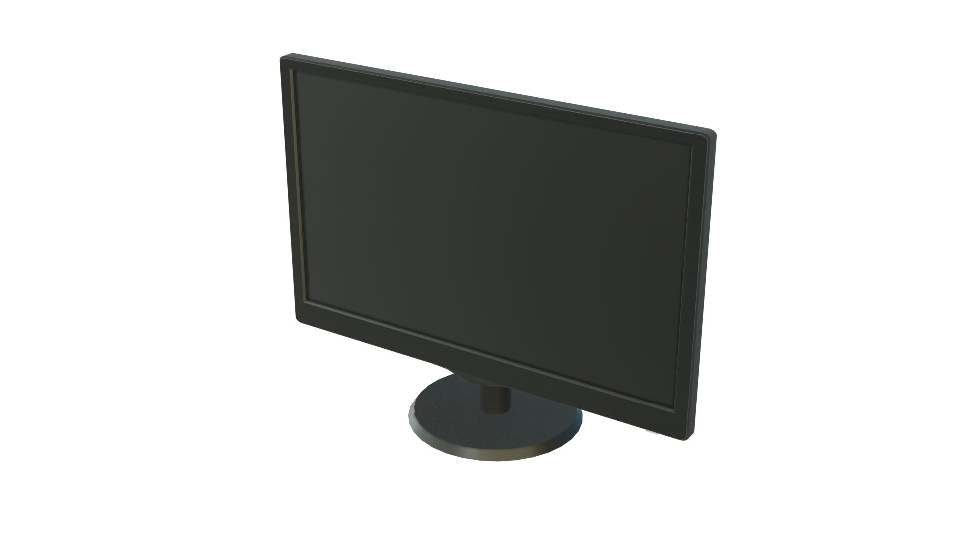 3D model of a monitor